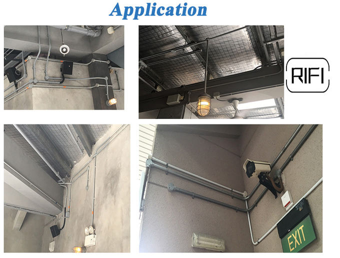 Grc IMC Conduit Pipe Electrical Rigid Conduit With A Coupling A Plastic Cap
