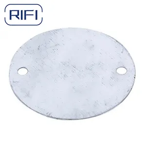 Galvanized Steel Circular Box Cover-Lid1