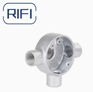 Melleable Iron Box Tee Box 