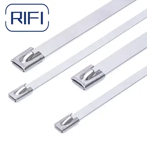 Naked Stainless Steel Cable Tie – Ball Self Lock Type