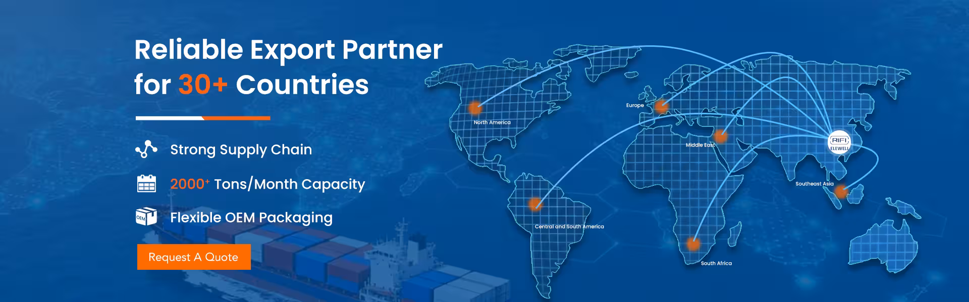 Global shipping containers with EMT conduit