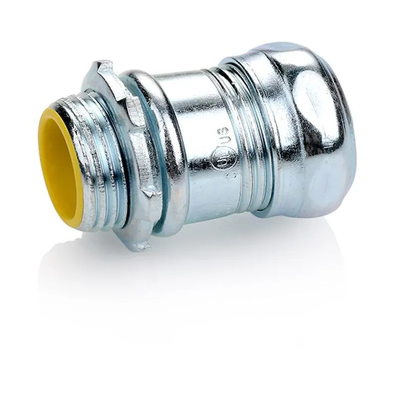 These fittings are typically made from steel, aluminum, or zinc, and they are designed to meet various industry standards and codes for electrical installations.