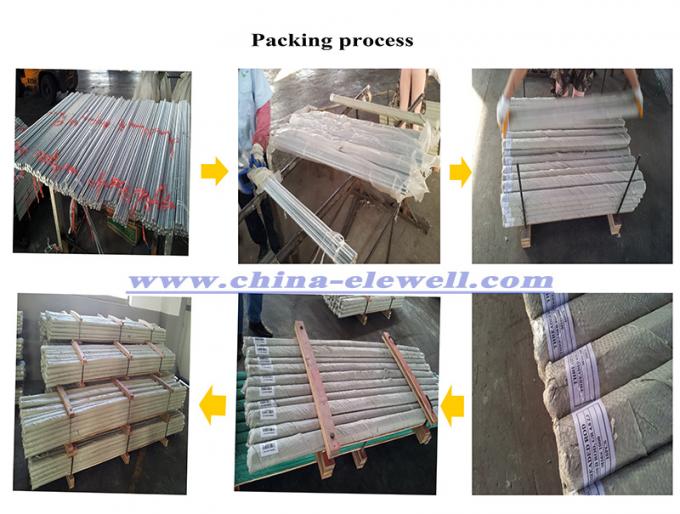 DIN975 Low Carbon Steel Thread Rod Full Blue White Zinc 2 Meters 4.8 Grade 0