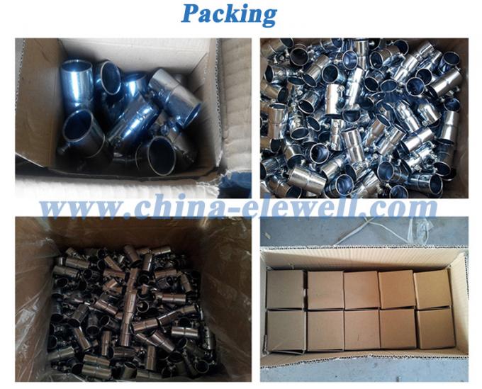 3/4 Inch Rifi Emt Steel Set Screw Coupling And Connector Good Quality 3