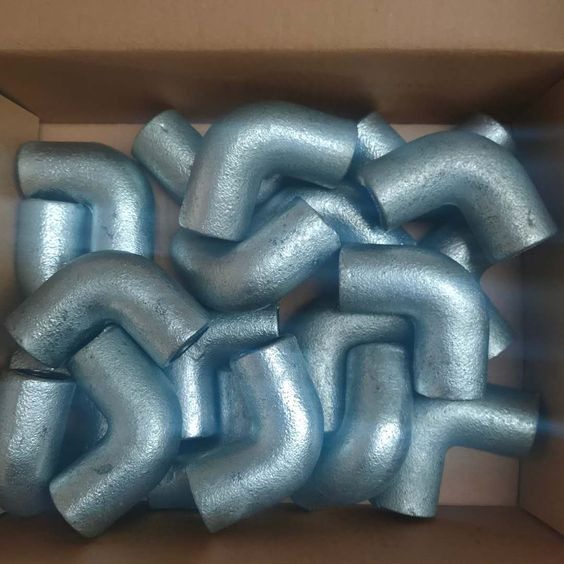20mm 25mm Galvanised Conduit Elbow Solid 90 Degree Pipe Bend