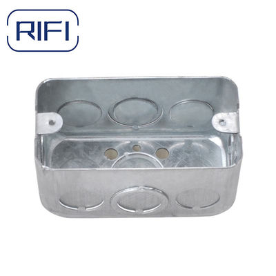 2x4 Square Steel Box One Gang Two Gang Electrical Conduit Fittings Outlet Box