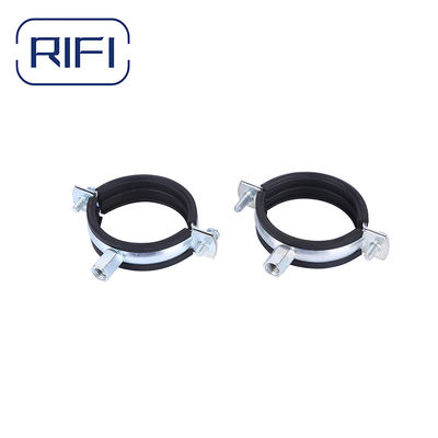 Carbon Steel Electrical Conduit Clamps Heavy Duty Pipe Clamp With EPDM