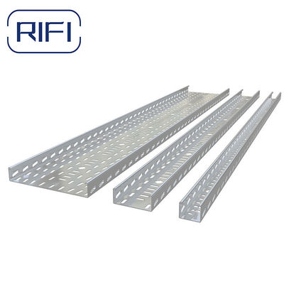 Customized Heavy-Duty Stainless Steel and Aluminium Perforated Ladder Cable Tray with Long Service Life