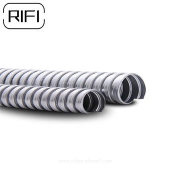 Galvanized Flexible Conduit And Fittings 3 / 8 Inch Flexible Metallic Conduit