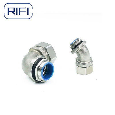 DWJ Flexible Conduit And Fittings 2 Inch Liquid Tight Conduit Connector