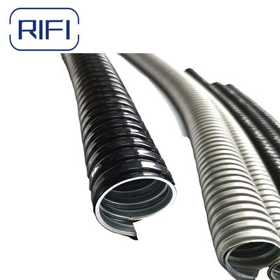 Black Orange Grey PVC Flexible Conduit Electrical Galvanized Steel Flexible Pipe Conduit