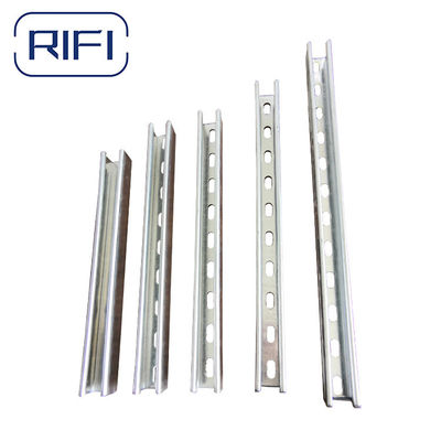 Carbon Steel 41x21 Slotted Channel Hot Dip Galvanized Metal Strut Channel