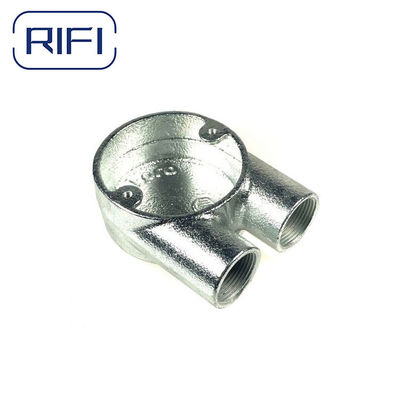 Malleable BS31/4568 Three Way Circular Junction Box 25mm Electrical Round Box