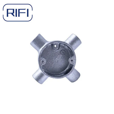 Galvanized 4 Way Circular Box