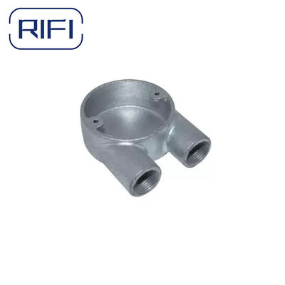 BS EN61386 Branch U Way 25mm Junction Box Malleable Iron Pvc Conduit Box