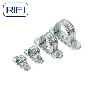 Size 32mm GI Flexible Conduit Fittings Customize Conduit Distance Saddles