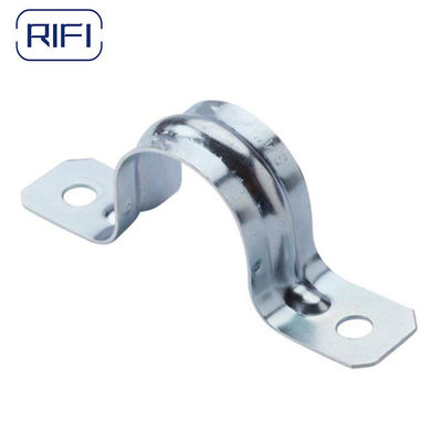 EMT Conduit Fittings Galvanized Saddle Clamp 2 Hole Strap EMT Conduit Strap