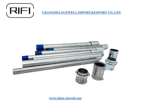 Galvanized Rmc IMC Conduit Pipe 1 / 2 Inch To 6 Inch Rigid Metal Conduit