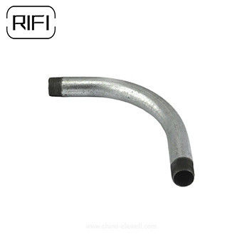 Carbon Steel IMC Conduit Pipe Fittings Pre Galvanized Elbow 90 Degree