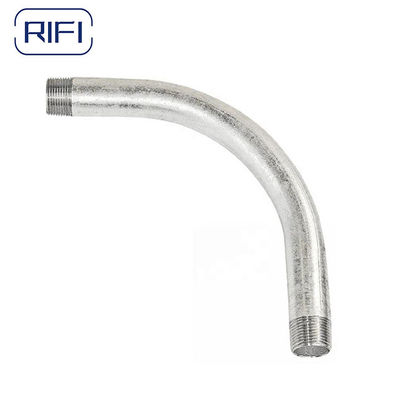 1/2" Galvanized Rigid Conduit Fittings 90 Degree Rigid Steel Conduit Elbows