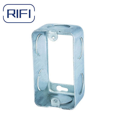 Extension Galvanized Steel Metal Junction Box Electrical 2X4 EMT Conduit Metal Box