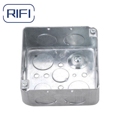 OEM 5x5 Electrical Conduit Boxes Square 2 Gang Metal Electrical Box