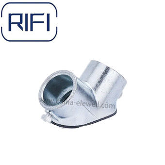 Silver EMT Conduit Fittings 1 Inch Metal Electrical EMT Pull  Elbow