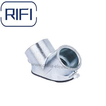 Silver EMT Conduit Fittings 1 Inch Metal Electrical EMT Pull  Elbow