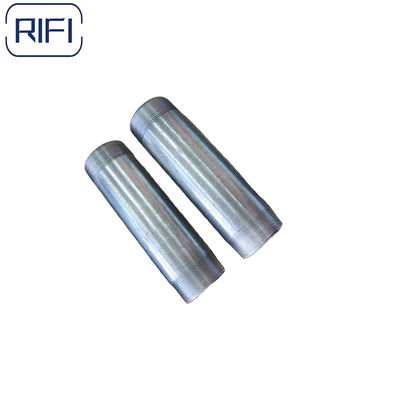 Silver IMC Conduit Fittings 1/2"-2" Galvanized Conduit Nipple For Wiring