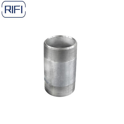 Silver IMC Conduit Fittings 1/2"-2" Galvanized Conduit Nipple For Wiring
