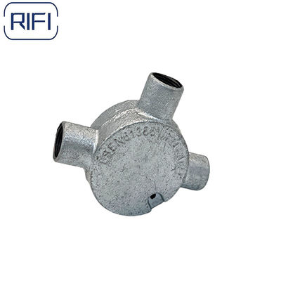 4 Way Electrical Box Fittings BS4568 / BS31 GI Conduit Fittings