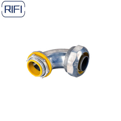 Zinc Liquid Tight Flexible Conduit Straight Connector Bond To Boxes And Enclosures