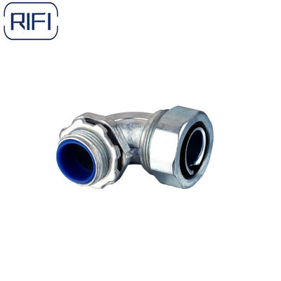 OEM Flexible Conduit And Fittings Flexible Metal Conduit Connectors 90 Degree