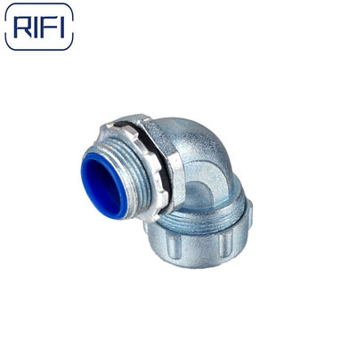 Dwjd Flexible Conduit And Fittings 90 Degree Metal Conduit Connectors Flex To Box