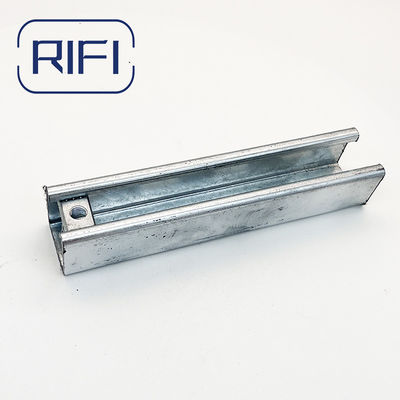 41mm GI Pre Galvnaized  Strut Channel And Fittings Thickness 14 Gauge
