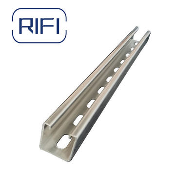 1 5 8  Unistrut 14 Gauge  Silver Finish For C Industry S Efficiency And Reliability