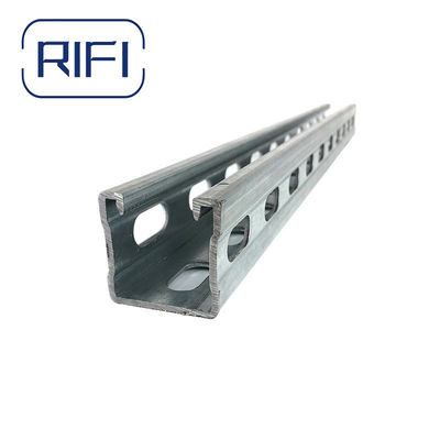 1 5 8  Unistrut 14 Gauge  Silver Finish For C Industry S Efficiency And Reliability