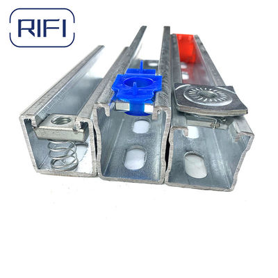 1 5 8  Unistrut 14 Gauge  Silver Finish For C Industry S Efficiency And Reliability