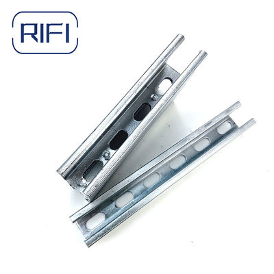 0.8mm-3mm Thickness Silver Strut Channel for Sturdy and Durable Structural Support