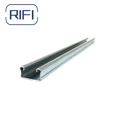 41x41 Hot Dip Galvanized Strut Channel And Fittings 10ft Silver Mounting Type