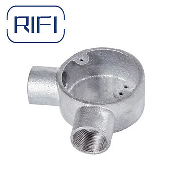 20mm Through Way Circular Junction Box For Surface Mounting BS4568 Standard