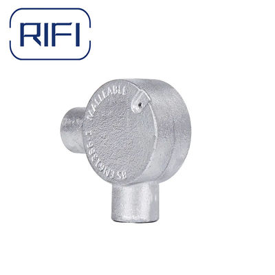 20mm Through Way Circular Junction Box For Surface Mounting BS4568 Standard