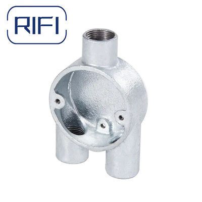 20mm 25mm Circular Junction Box Electrical Box For Latest Material Malleable Iron