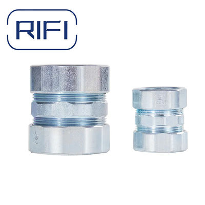 Female Imc Conduit Fittings Steel With Zinc Coating IMC Compression Coupling