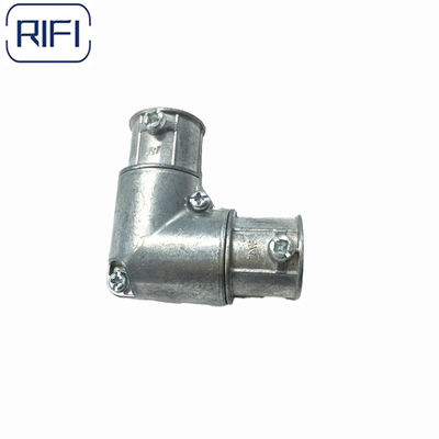 Set Screw Zinc Die Cast EMT To EMT Capped Corner Coupling1/2 inch to 1 inch