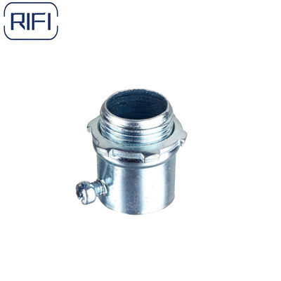 EMT Electrical Conduit Pipe Steel Set Screw Connector With Or Without Insulated