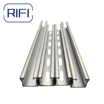 1 5 8 Strut Channel Solid Steel Galvanized Unistrut 20ft And Strut Channel Brackets