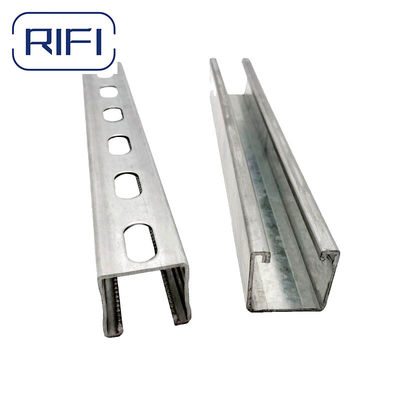 1 5/ 8" Unistrut 10 Ft Deep Unistrut Steel Strut Channel With 14 Gauge 12 Gauge 16 Gauge