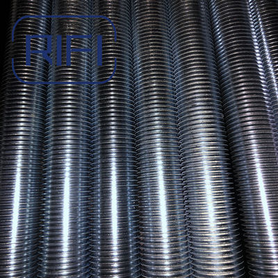 Electro Galvanized M8 M10 M12 Steel Threaded Rods DIN975 DIN976 Standard 3 Meter