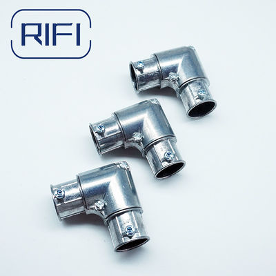 Electrical Conduit EMT Fittings Zinc Die Cast EMT Inside 90 Degree Corner Pulling Elbows With Set Screw